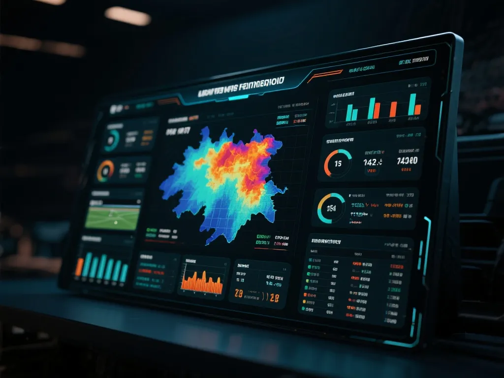 体育数据分析仪表盘